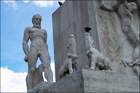 Monument op de Dam in Amsterdam