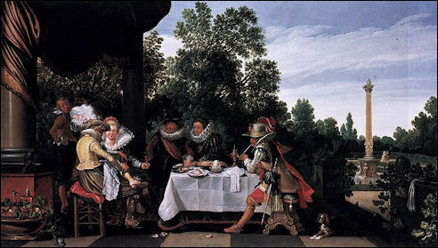 Esaias van de Velde: Vrolijk gezelschap