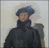Mata Hari door Isaac Israëls, 1916