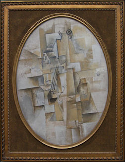 Pablo Picasso viool 1911-1912