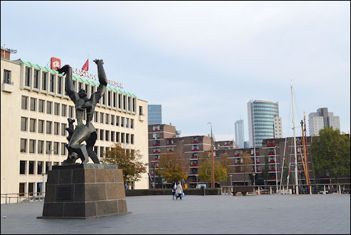 Zadkine monument Rotterdam