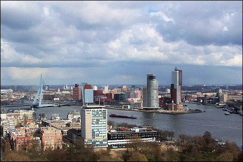 Kop van Zuid in Rotterdam