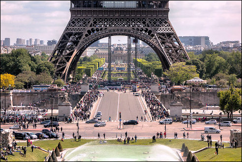 Pont d'Iéna in Parijs