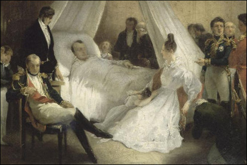 Napoleon op sterfbed