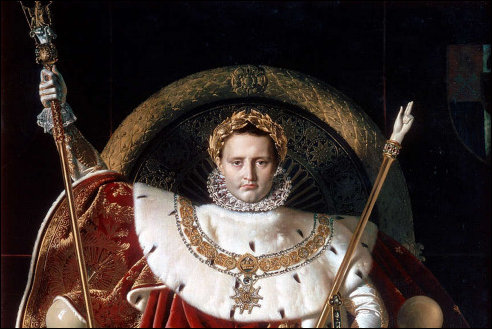 Napoleon op de troon