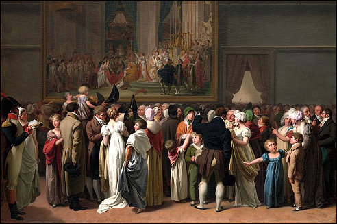 David's Kroning in het Louvre