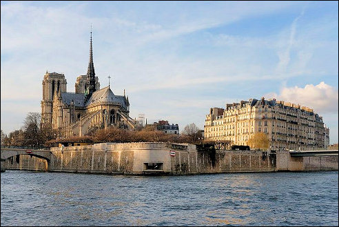 Île de la Cité in Parijs