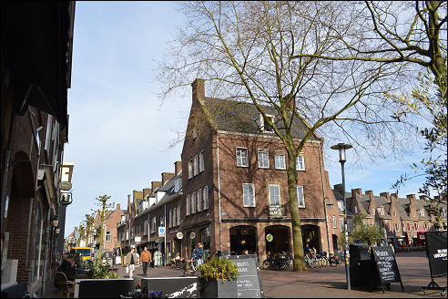 Hoogstraat in Wageningen