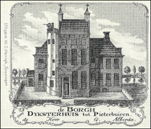 Dijksterhuis, kaart beckering