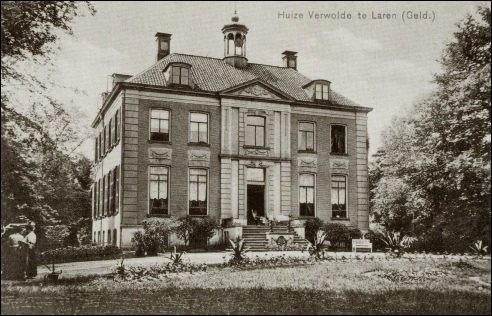 Huis Verwolde te Laren in 1910
