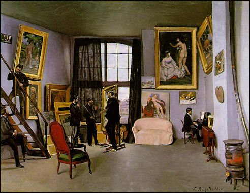 Het atelier van Frédéric Bazille