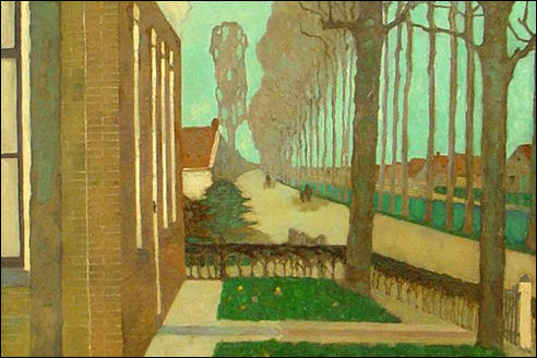 Jan Mankes: Weg langs de vaart in de Knipe