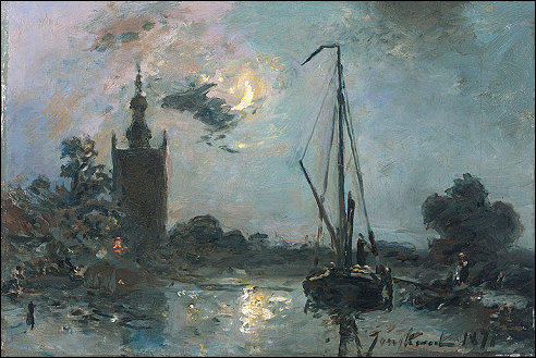 Jongkind in Overschie