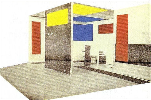 Maquette van Gerrit Rietveld en Vilmos Huszár