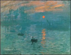Monet Impressie, zonsopgang
