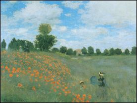 Monet Klaprozen bij Argenteuil