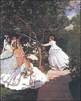 Monet Vrouwen in tuin