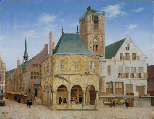Pieter Saenredam en het oude stadhuis