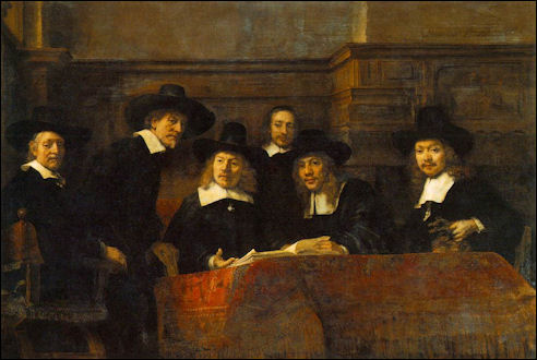 De staalmeesters van Rembrandt
