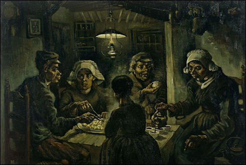 Aardappeleters van Vincent van Gogh