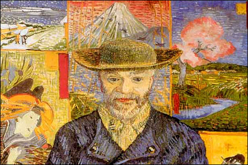Père Tanguy door Vincent van Gogh