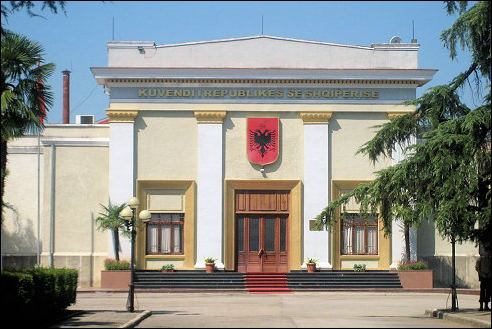 Parlament in Tirana