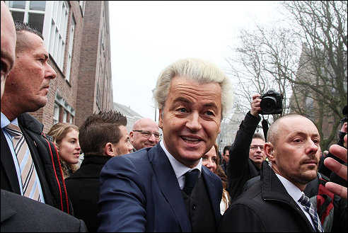 Geert Wilders in Spijkernisse