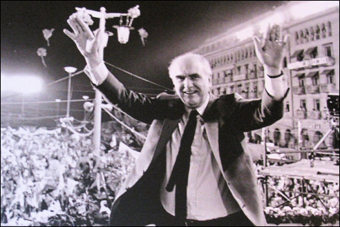 Andreas Papandreou in Athene