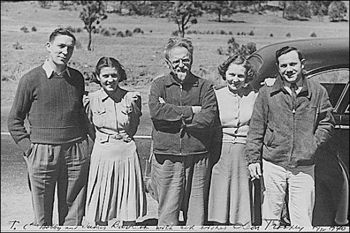 Lev Trotski in Mexico