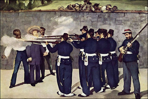 Edouard Manet: De executie van Maximiliaan van Mexico