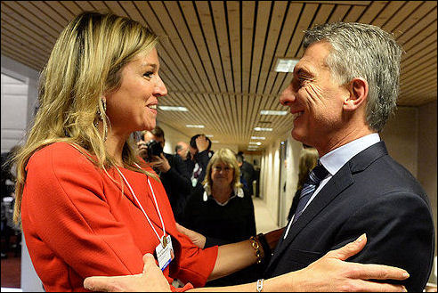 Máxima met de Argentijnse president
