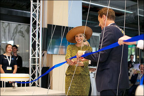 M&aacute;xima in Eindhoven