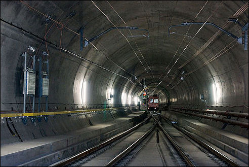 Werkzaamheden Gotthard-basistunnel