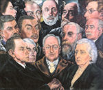 Charley Toorop: Portretgroep van H.P. Bremmer