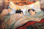 In bed voor Lautrec