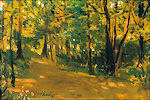 Jozef Israëls in het bos