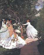 Monet Vrouwen in tuin