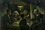 Aardappeleters van Vincent van Gogh
