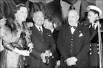 Juliana en Bernhard bij Truman in 1952