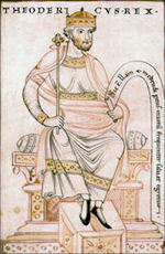 Koning Theoderik de Grote